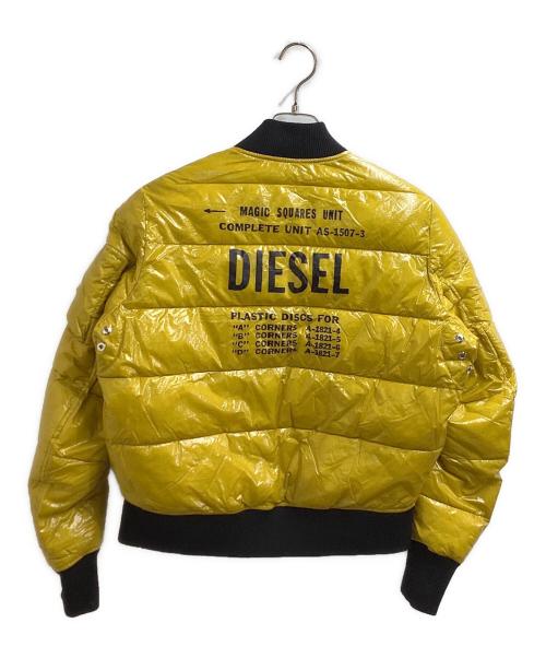 DIESEL（ディーゼル）DIESEL (ディーゼル) W-ON ウィンタージャケット イエロー サイズ:XSの古着・服飾アイテム