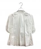 YORIヨリ）の古着「ルナスリーブブラウス YR2121-055SM-5」｜ホワイト