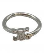 CELINEセリーヌ）の古着「トリオンフ アシンメトリック リング SLF4273」｜シルバー