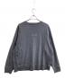 A BATHING APE (ア ベイシング エイプ) BAPE Relaxed Fit Space System Crewneck / リラックスフィットスペースシステムクルーネック / 001SWJ301005M グレー サイズ:XL：9000円