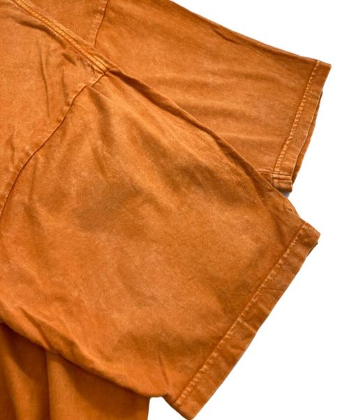 A BATHING APE（ア ベイシング エイプ）A BATHING APE (ア ベイシング エイプ) Overdye Relaxed Fit Tee オーバーダイ リラックスフィット Tシャツ オレンジ サイズ:Lの古着・服飾アイテム