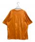 A BATHING APE (ア ベイシング エイプ) Overdye Relaxed Fit Tee オーバーダイ リラックスフィット Tシャツ オレンジ サイズ:L：6000円