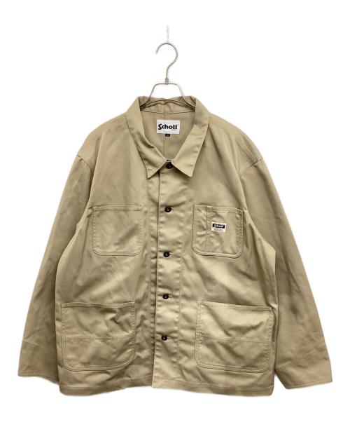 Schott（ショット）Schott (ショット) TC WORK COVERALL 3112062 ベージュ サイズ:2XLの古着・服飾アイテム