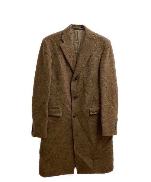 KOLOR（カラー）KOLOR (カラー) アルパカ混チェスターコート / 6WCMC01107 / 日本製 ブラウン サイズ:2の古着・服飾アイテム