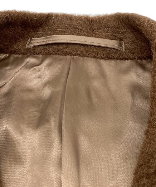 KOLOR（カラー）KOLOR (カラー) アルパカ混チェスターコート / 6WCMC01107 / 日本製 ブラウン サイズ:2の古着・服飾アイテム