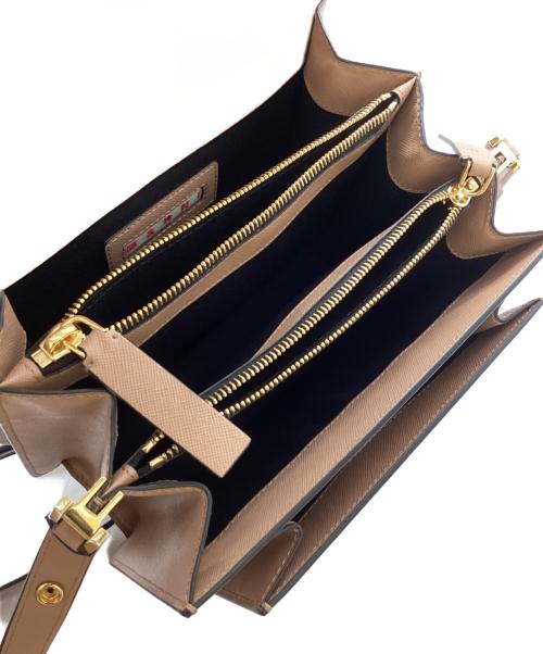 MARNI（マルニ）MARNI (マルニ) TRUNK BAG SBMPN09NO1 トランク ベージュの古着・服飾アイテム