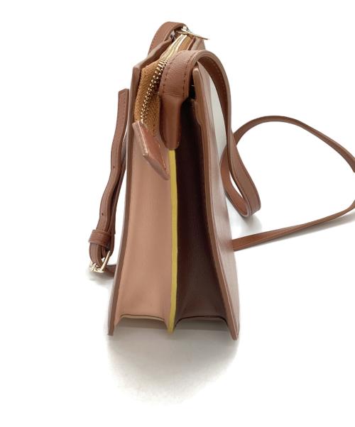 PAUL SMITH（ポールスミス）PAUL SMITH (ポールスミス) Paul Smith / ポールスミス / レザーショルダーバッグ / APW042 / シンプリファイドコンサティーナショルダーバッグ ベージュの古着・服飾アイテム