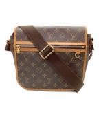 LOUIS VUITTONルイ ヴィトン）の古着「ショルダーバッグ メッセンジャーPM ボスフォール M40106 モノグラム」｜ブラウン