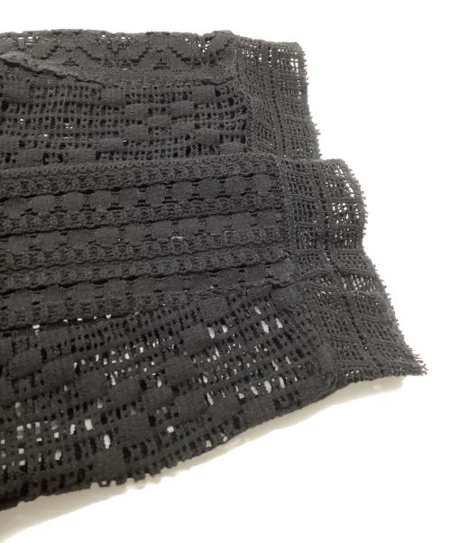 FRAMeWORK（フレームワーク）FRAMeWORK (フレームワーク) アンティークレースオープンカラーシャツ 24050220100020 ブラック サイズ:Freeの古着・服飾アイテム