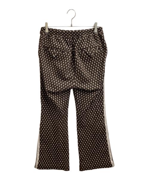 SASQUATCHfabrix.（サスクワッチファブリックス）SASQUATCHfabrix. (サスクワッチファブリックス) BOOT CUT RETRO TRACK PANTS / ブーツカットレトロトラックパンツ / 23SS-PA-016 ブラウン サイズ:Sの古着・服飾アイテム