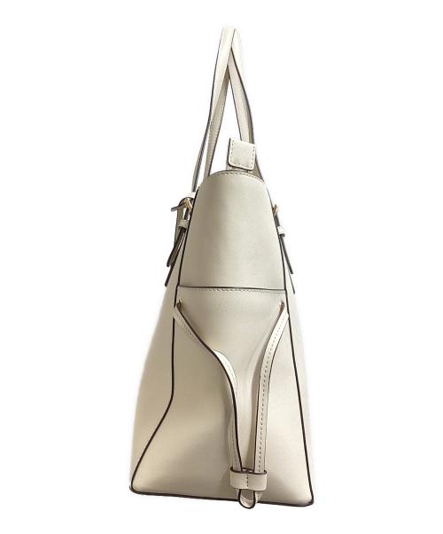 MICHAEL KORS（マイケル・コース）MICHAEL KORS (マイケルコース) トートバッグ / tote bag / 35S1G2FT7L / GILLY LG DRWSTG TRAVL TOTE アイボリーの古着・服飾アイテム