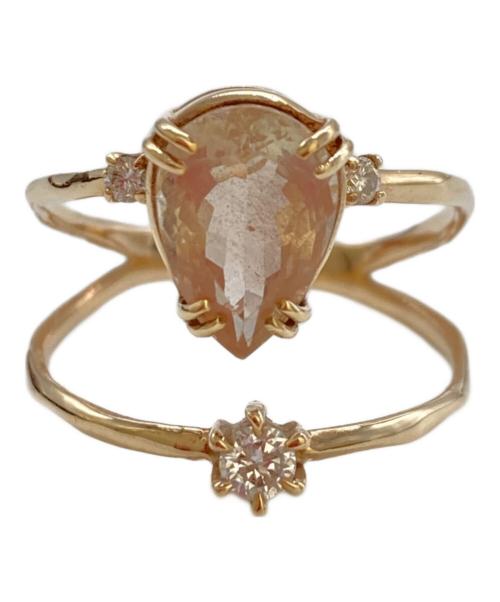 203 jewelry（ニーマルサンジュエリー）203 jewelry (ニーマルサンジュエリー) 石付きリング サイズ:表記なしの古着・服飾アイテム