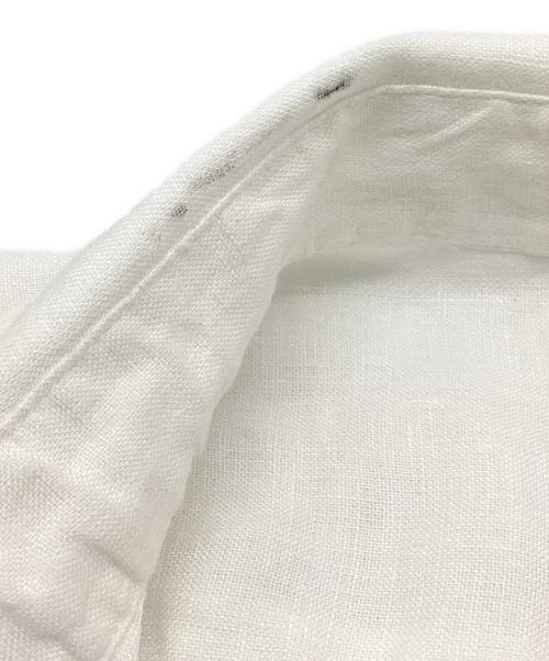 POLO RALPH LAUREN（ポロ・ラルフローレン）POLO RALPH LAUREN (ポロ・ラルフローレン) リラックスドフィット リネン シャツ ホワイト サイズ:XSの古着・服飾アイテム