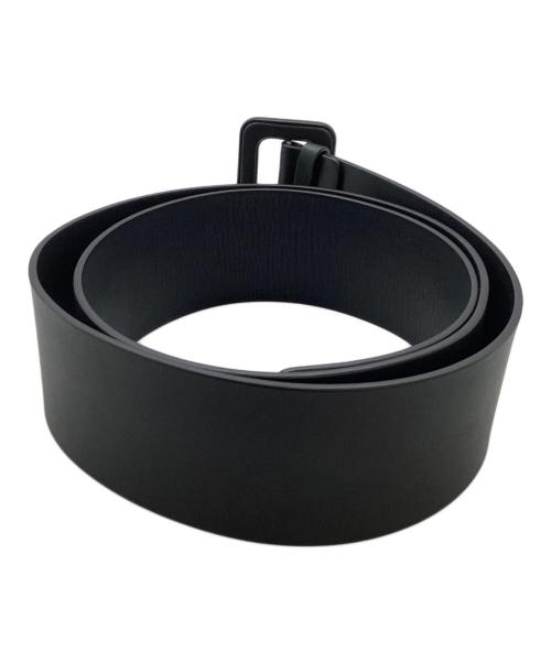 JIL SANDER（ジルサンダー）JIL SANDER (ジルサンダー) レザーベルト ネイビーの古着・服飾アイテム