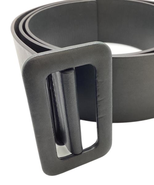 JIL SANDER（ジルサンダー）JIL SANDER (ジルサンダー) レザーベルト ネイビーの古着・服飾アイテム