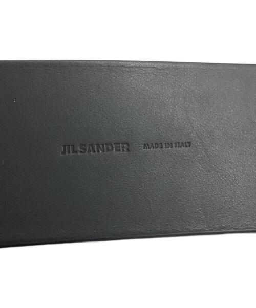 JIL SANDER（ジルサンダー）JIL SANDER (ジルサンダー) レザーベルト ネイビーの古着・服飾アイテム