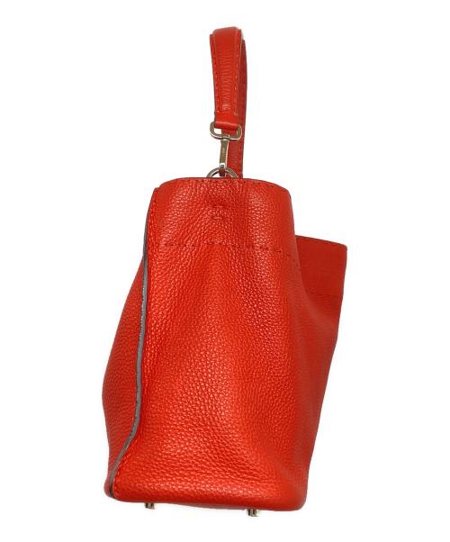 FENDI（フェンディ）FENDI (フェンディ) セレリアアンナスモールバケットショルダーバッグ 8BT218 レッドの古着・服飾アイテム