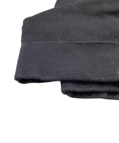 NEAT（ニート）NEAT (ニート) コットンリネン2タックパンツ ブラック サイズ:44の古着・服飾アイテム