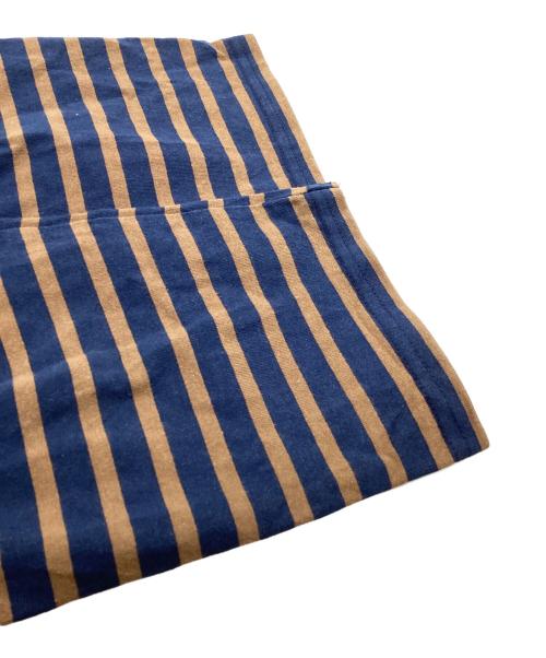 MARKA（マーカ）MARKA (マーカ) OVERSIZE TEE L/S ORGANIC COTTON　M22D-04CS01C ネイビー×ブラウン サイズ:2の古着・服飾アイテム