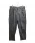 SSZ BEAMS SURF & SK8（エス エス ズィー）の古着「SSZ BEAMS SURF & SK8 / エス エス ズィー / FUCKED UP TROUSERS / トラウザーパンツ / 日本製 / 16AW 初期」｜グレー