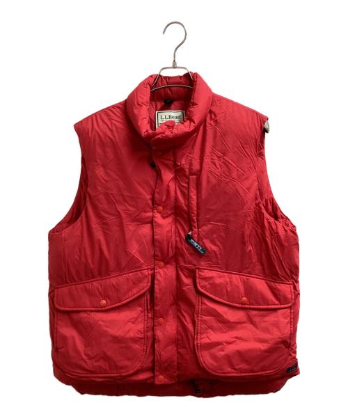 L.L.Bean（エルエルビーン）L.L.Bean (エルエルビーン) Holden Down Vest / ホールデン ダウンベスト /  JAPAN EDITION レッド サイズ:Lの古着・服飾アイテム