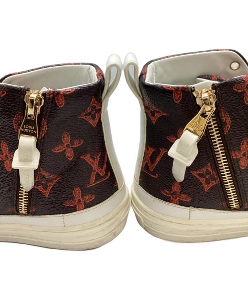 LOUIS VUITTON（ルイ ヴィトン）LOUIS VUITTON Catogram Stellar Sneaker / キャットグラム ステラー スニーカー / CL 0198 ステラーライン / モノグラムキャット　イタリア製 ブラック サイズ:35 1/2の古着・服飾アイテム