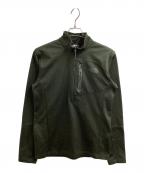 THE NORTH FACEザ ノース フェイス）の古着「Half-zip Fleece jacket / ハーフジップジャケット」｜オリーブ