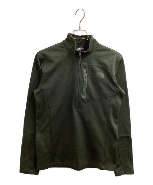 THE NORTH FACE（ザ ノース フェイス）THE NORTH FACE (ザ ノース フェイス) Half-zip Fleece jacket / ハーフジップジャケット オリーブ サイズ:S/Pの古着・服飾アイテム