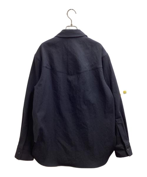 JIL SANDER（ジルサンダー）JIL SANDER (ジルサンダー) JIL SANDER / ジルサンダー / オーバーサイズシャツ / Oversized Military Shirts / HS JM BW0126 ブラック サイズ:38の古着・服飾アイテム