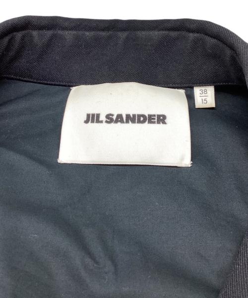 JIL SANDER（ジルサンダー）JIL SANDER (ジルサンダー) JIL SANDER / ジルサンダー / オーバーサイズシャツ / Oversized Military Shirts / HS JM BW0126 ブラック サイズ:38の古着・服飾アイテム