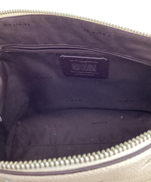 COACH（コーチ）COACH (コーチ) coach / コーチ / 22829 / 2WAY フラワーサッチェル トートバッグ ベージュの古着・服飾アイテム