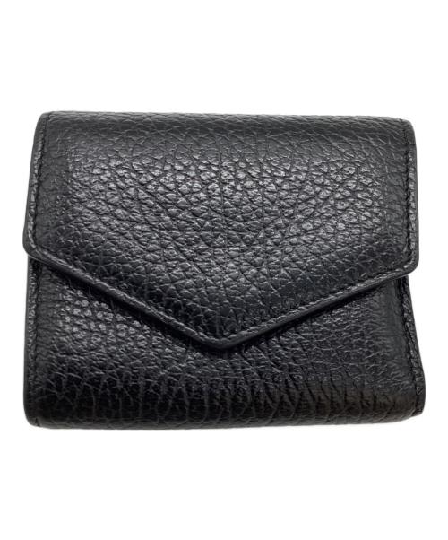 Maison Margiela（メゾンマルジェラ）Maison Margiela (メゾンマルジェラ) コンパクトウォレット S56UI0136 ブラックの古着・服飾アイテム