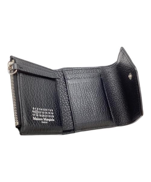 Maison Margiela（メゾンマルジェラ）Maison Margiela (メゾンマルジェラ) コンパクトウォレット S56UI0136 ブラックの古着・服飾アイテム
