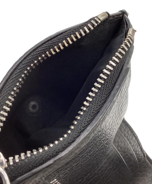 Maison Margiela（メゾンマルジェラ）Maison Margiela (メゾンマルジェラ) コンパクトウォレット S56UI0136 ブラックの古着・服飾アイテム