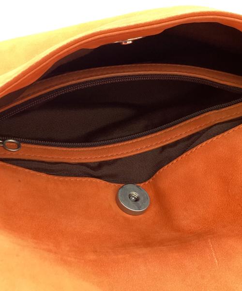 COACH（コーチ）COACH (コーチ) スクエアショルダーバッグ OLD COACH 9460 オレンジの古着・服飾アイテム