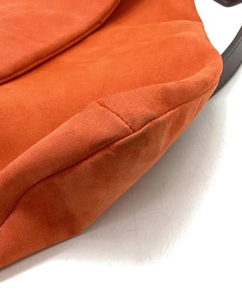 COACH（コーチ）COACH (コーチ) スクエアショルダーバッグ OLD COACH 9460 オレンジの古着・服飾アイテム