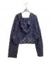 Uhr (ウーア) Lace Foodie Tops / レースフーディートップス / 25SSUhr-BL449 ネイビー サイズ:FREE：15000円