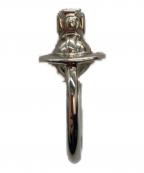 Vivienne Westwoodヴィヴィアンウエストウッド）の古着「VERA SINGLE HOOP ヴェラシングルフープピアス オーブ 62030051-02P019-IM」｜シルバー