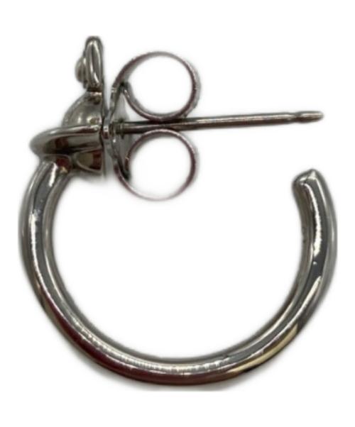 Vivienne Westwood（ヴィヴィアンウエストウッド）Vivienne Westwood (ヴィヴィアンウエストウッド) VERA SINGLE HOOP ヴェラシングルフープピアス オーブ 62030051-02P019-IM シルバーの古着・服飾アイテム