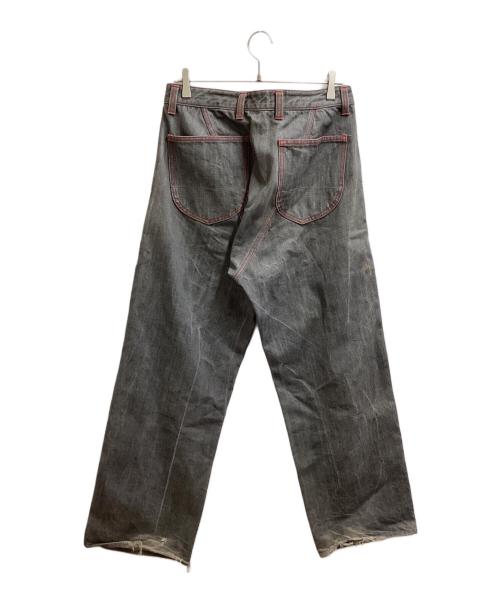 ISSEY MIYAKE（イッセイミヤケ）ISSEY MIYAKE (イッセイミヤケ) デニムパンツ / ME31FF066 グレー サイズ:4の古着・服飾アイテム
