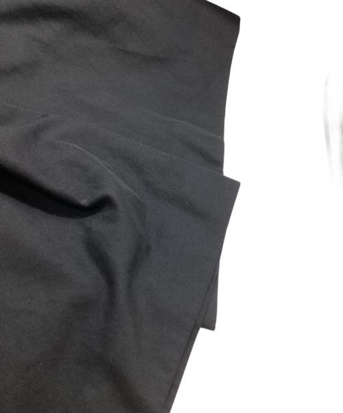 COMME des GARCONS HOMME PLUS（コムデギャルソンオムプリュス）COMME des GARCONS HOMME PLUS (コムデギャルソンオムプリュス) ポリ縮サルエルパンツ 16SS BROKEN TAILORING期 PQ-P067 ブラック サイズ:Mの古着・服飾アイテム