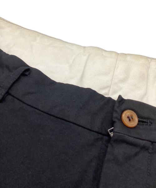 COMME des GARCONS HOMME PLUS（コムデギャルソンオムプリュス）COMME des GARCONS HOMME PLUS (コムデギャルソンオムプリュス) ポリ縮サルエルパンツ 16SS BROKEN TAILORING期 PQ-P067 ブラック サイズ:Mの古着・服飾アイテム