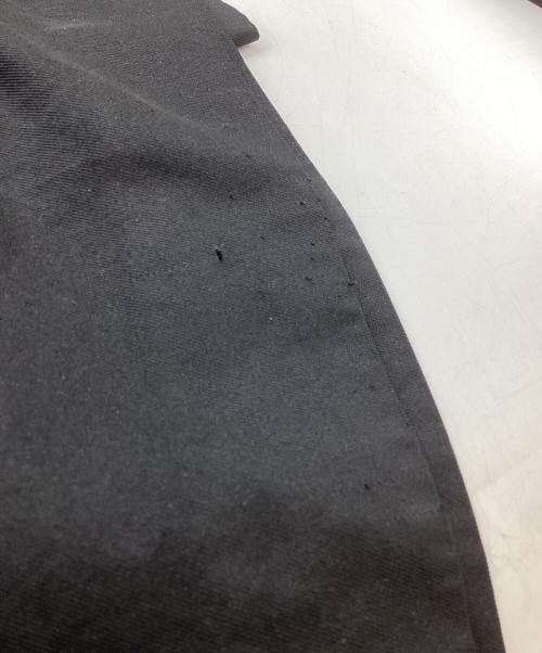 COMME des GARCONS HOMME PLUS（コムデギャルソンオムプリュス）COMME des GARCONS HOMME PLUS (コムデギャルソンオムプリュス) ポリ縮サルエルパンツ 16SS BROKEN TAILORING期 PQ-P067 ブラック サイズ:Mの古着・服飾アイテム