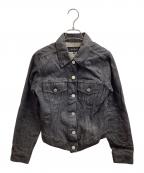 GUCCIグッチ）の古着「デニムジャケット 207-1059-7169」｜ブラック
