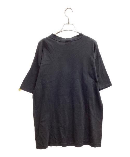 STANLEY DESANTIS（スタンリーデサンティス）STANLEY DESANTIS (スタンリーデサンティス) 90's PAC-MAN TEE シングルステッチ 96年コピーライト ナムコ公式 ブラック サイズ:Mの古着・服飾アイテム