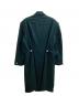 JOHN LAWRENCE SULLIVAN　　 HERRINGBONE TWEED BACK SIDE TUCKED COAT / ヘリンボーンツイード バックサイドタックコート / ダブルチェスターコート グリーン サイズ:46：23000円