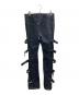 JOHN LAWRENCE SULLIVAN (ジョン ローレンス サリバン) Washed denim bondage pants 2B008-0322-37 ブラック サイズ:48：14000円
