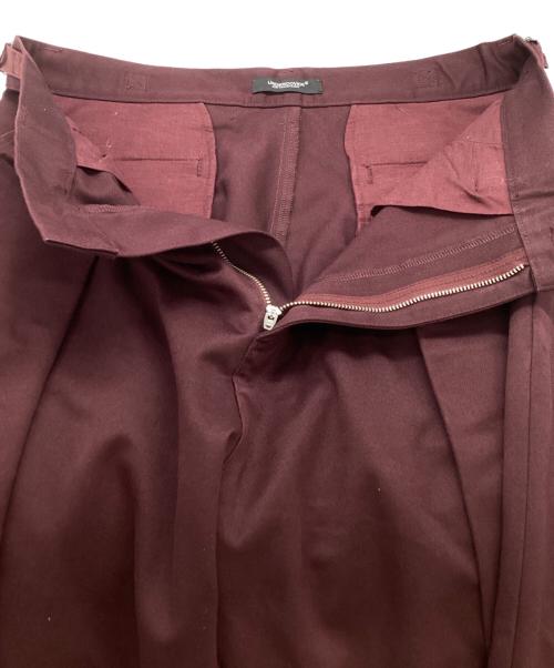 UNDERCOVER（アンダーカバー）UNDERCOVER (アンダーカバー) チノ ボンテージ キモノ PT UCZ4502-2 バーガンディー サイズ:2の古着・服飾アイテム