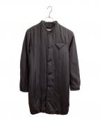 BOTTEGA VENETAボッテガベネタ）の古着「silk blend padded coat brown / シルク混中綿コート ブラウン / silk rayon / シルクレーヨン / 655952 V0PA0 / Made in ITALY / イタリア製 /」｜ブラウン