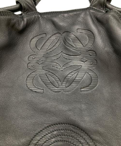 LOEWE（ロエベ）LOEWE (ロエベ) ナッパアイレ　060611　ラムレザー ブラックの古着・服飾アイテム